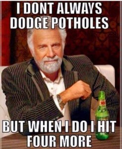 potholes